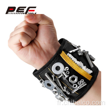 bracelet magnétique en nylon 1680d pour tenir des outils adaptés aux besoins du client